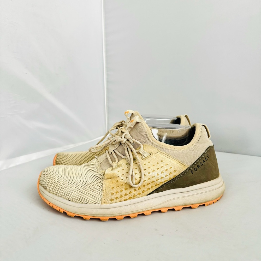 Forsake Meridian Beige and Olive Sneakers Women’s Size 9.5